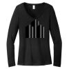 Women's Long Sleeve V Neck Tee Thumbnail