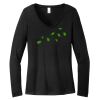 Women's Long Sleeve V Neck Tee Thumbnail