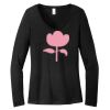 Women's Long Sleeve V Neck Tee Thumbnail