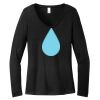 Women's Long Sleeve V Neck Tee Thumbnail