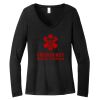 Women's Long Sleeve V Neck Tee Thumbnail